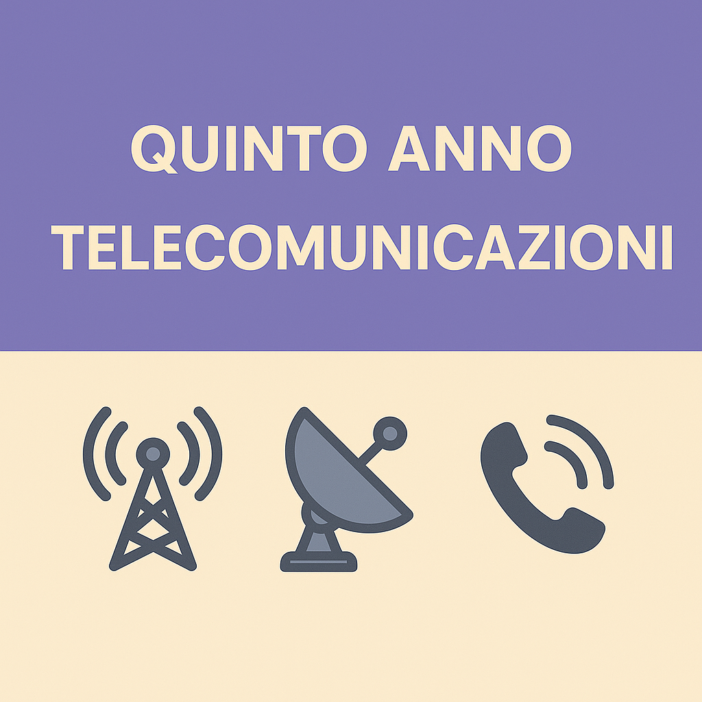 quinto anno telecomunicazioni